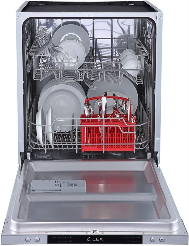 LEX Встраиваемая посудомоечная машина PM 6062 B, полноразмерная, ширина 59.6см, полновстраиваемая, з — изображение 10