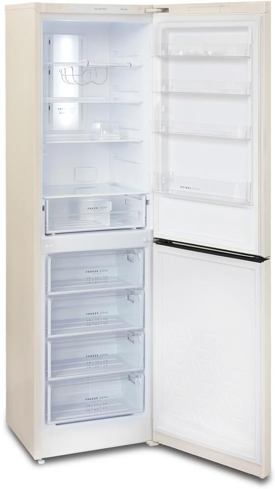 БИРЮСА G980NF 370л бежевый — изображение 3