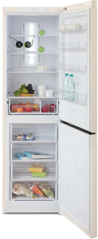 БИРЮСА G980NF 370л бежевый — изображение 4