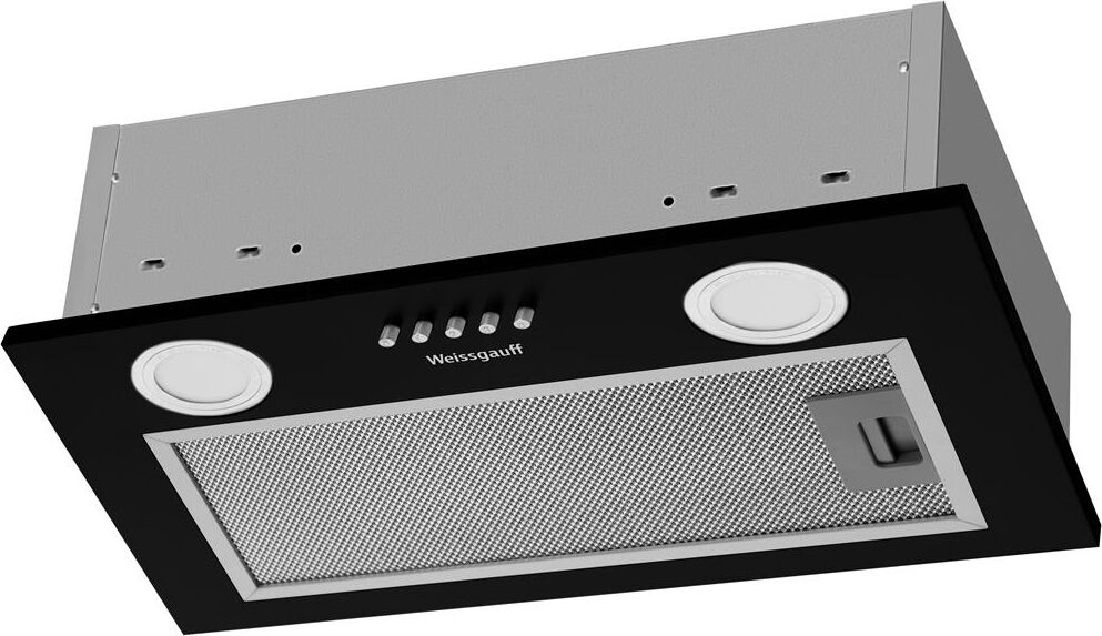 WEISSGAUFF Вытяжка встраиваемая Box 456 Black черный управление: кнопочное (1 мотор) — изображение 2