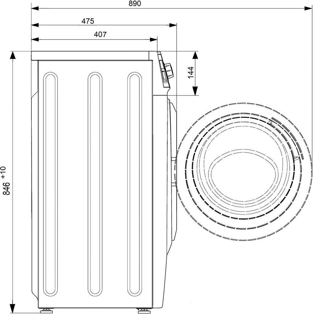 ATLANT СМА 60У1010-000 белый — изображение 10