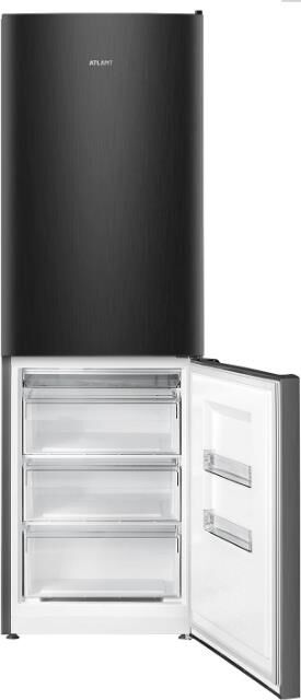 ATLANT ХМ 6621-159 338л черный металлик — изображение 5