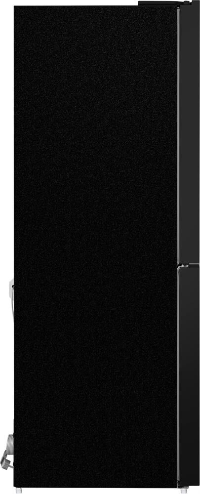 MAUNFELD Холодильник трехкамерный MFF181NFB Side by Side, инверторный черный — изображение 5