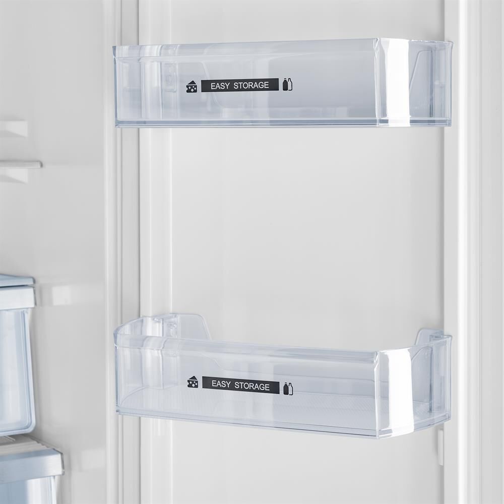 MAUNFELD Холодильник трехкамерный MFF181NFB Side by Side, инверторный черный — изображение 8