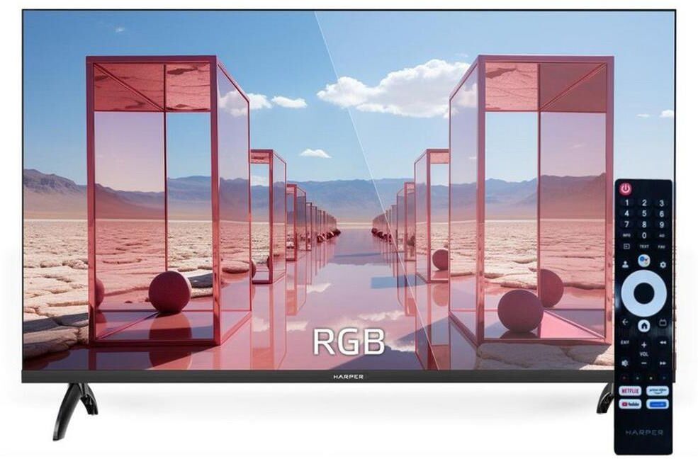 HARPER 40F720TS FHD SMART TV Google Безрамочный — изображение 6