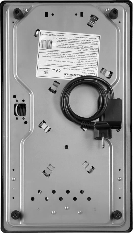 MAUNFELD Электрическая варочная поверхность EEHE.32VCBGB.R, конфорок: 2 шт., стеклокерамика, независ — изображение 4