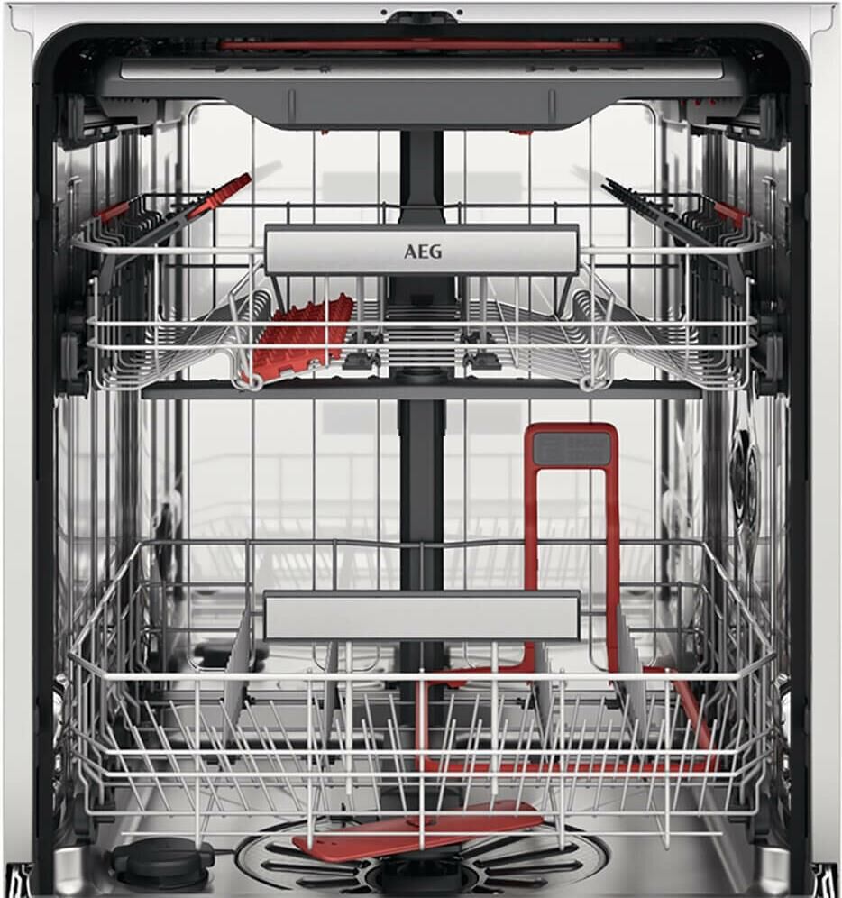 AEG Встраиваемая посудомоечная машина FSK93718P, полноразмерная, ширина 59.6см, полновстраиваемая, з — изображение 4