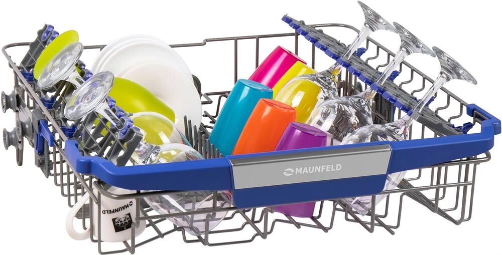 MAUNFELD Встраиваемая посудомоечная машина MLP-12IMRO, полноразмерная, ширина 59.8см, полновстраивае — изображение 9