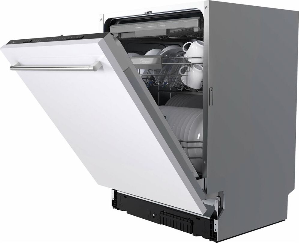 MIDEA Встраиваемая посудомоечная машина MID60S150i, полноразмерная, ширина 59.8см, полновстраиваемая — изображение 2