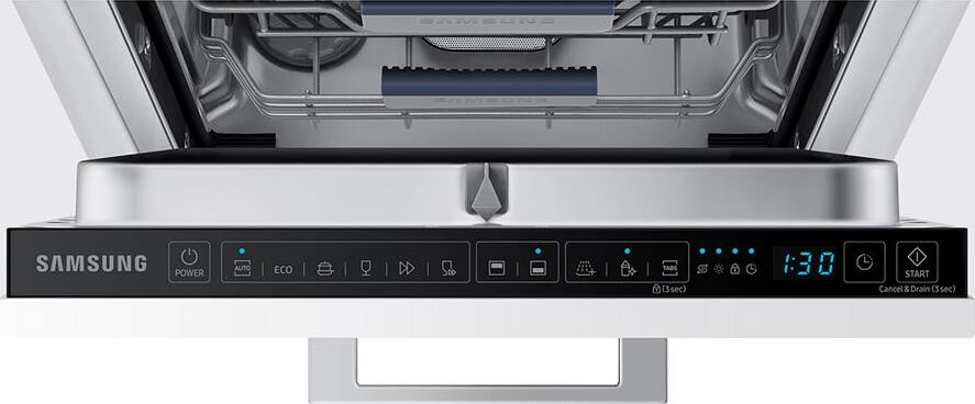 SAMSUNG Встраиваемая посудомоечная машина DW50R4070BB/WT, узкая, ширина 45см, полновстраиваемая, заг — изображение 4