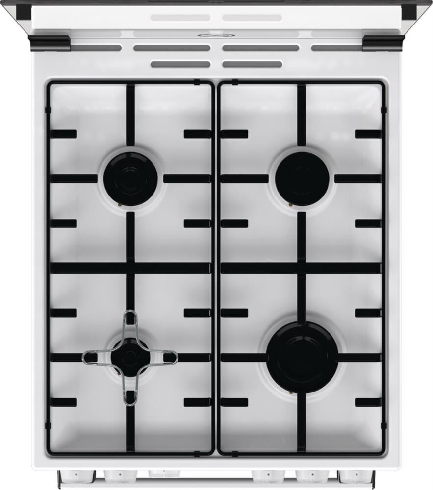 GORENJE Газовая плита GGI5A21WH, газовая духовка, стеклянная крышка, сталь, белый — изображение 3