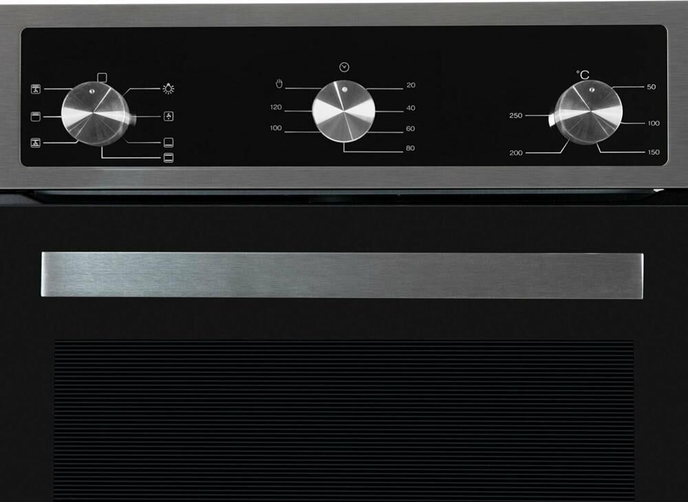 LEX Духовой шкаф электрический EDM 073 IX, 60л, 59.5 х 53 х 59.5 см, дверца с 3 стеклами, нержавеюща — изображение 8