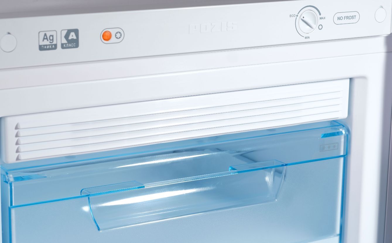 POZIS FV NF-117 228л серебристый металлопласт — изображение 2