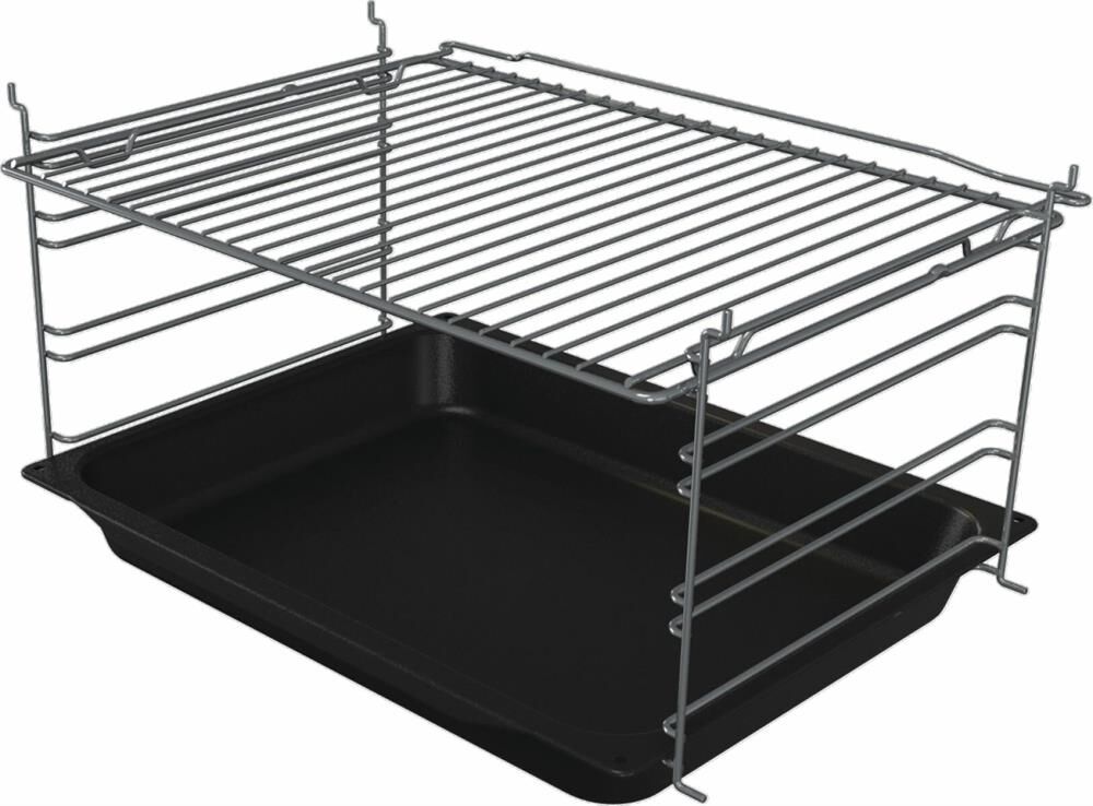 GORENJE Газовая плита GK6A20WF, электрическая духовка, стеклянная крышка, чугун, белый — изображение 6