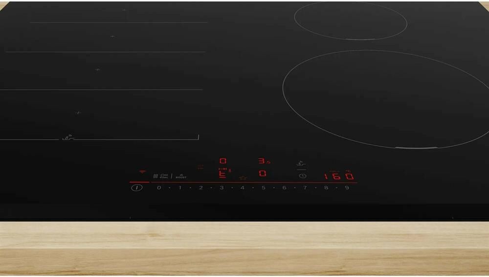 BOSCH Индукционная варочная поверхность PIX631HC1E, конфорок: 4 шт., стеклокерамика, независимая, че — изображение 3