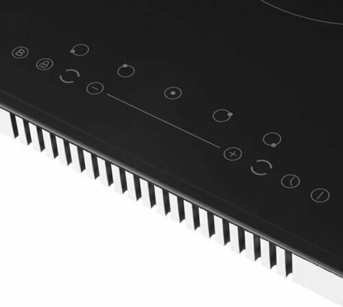 MAUNFELD Индукционная варочная поверхность EVI.775-FL2-BK, конфорок: 5 шт., стеклокерамика, независи — изображение 9