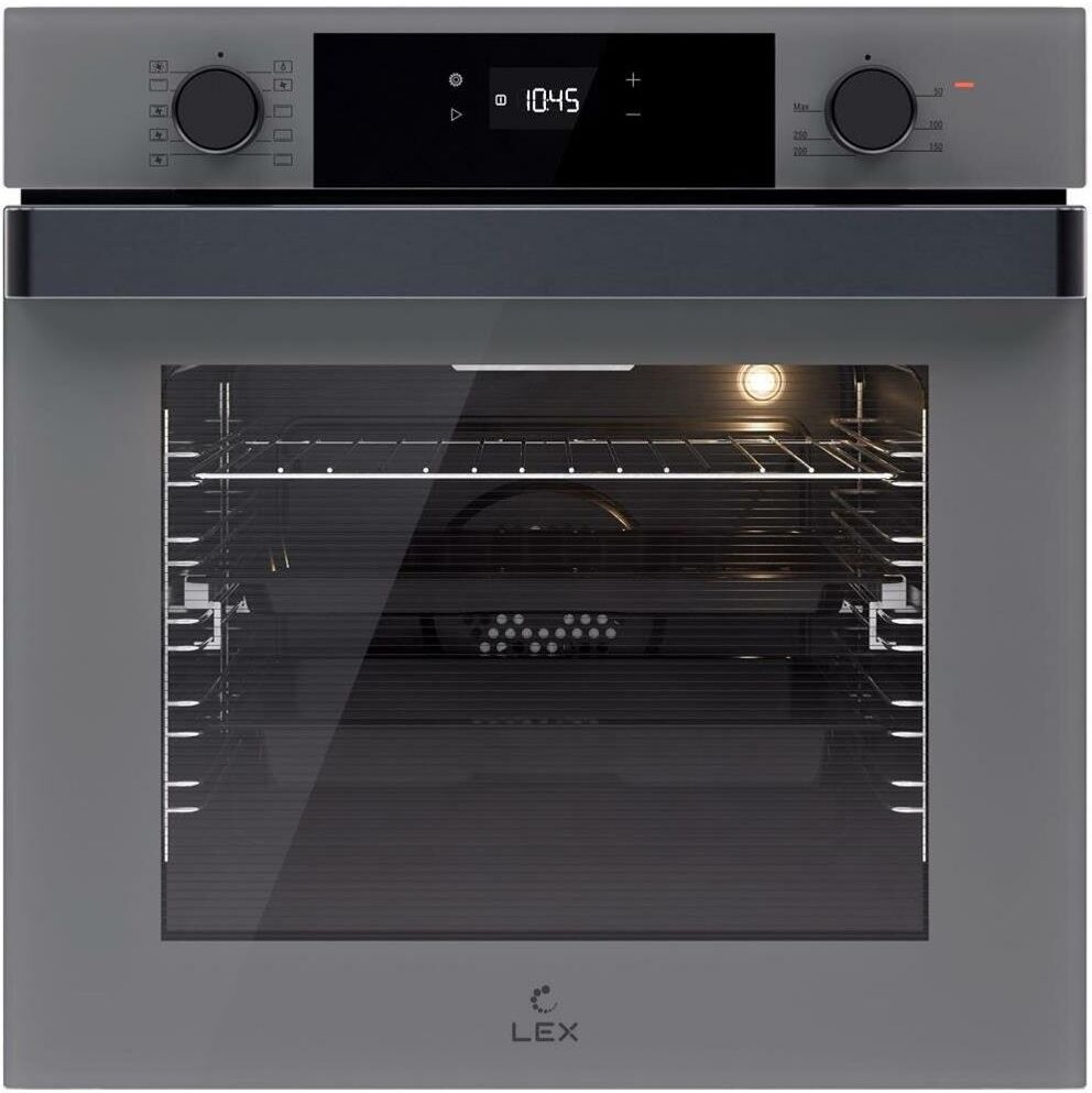 LEX Духовой шкаф электрический EDP 610 GR Wide Series, 72л, 59.5 х 56.3 х 59.5 см, дверца с 3 стекла — изображение 2