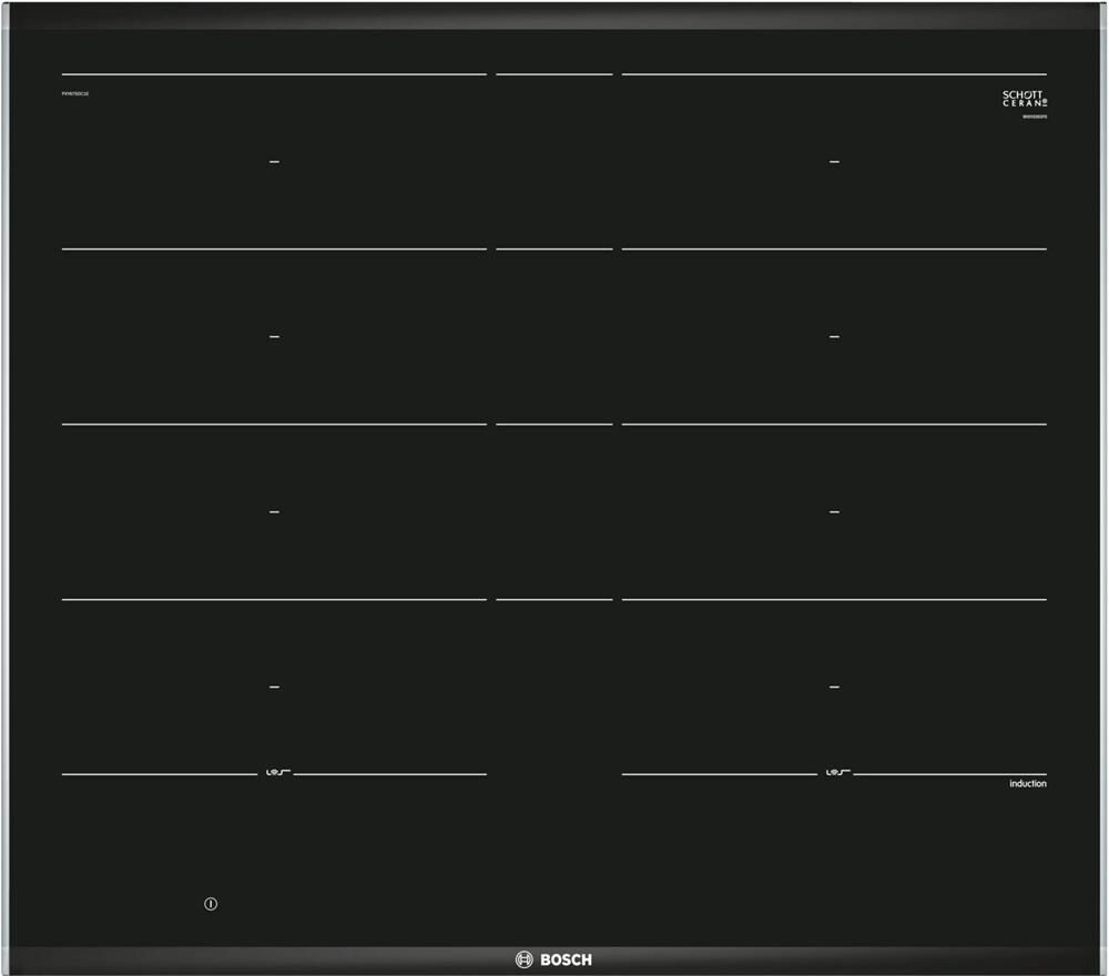 BOSCH Индукционная варочная поверхность PXY675DC5Z, конфорок: 4 шт., стеклокерамика, независимая, че — изображение 2