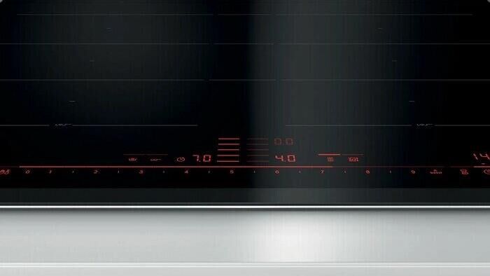 BOSCH Индукционная варочная поверхность PXY675DC5Z, конфорок: 4 шт., стеклокерамика, независимая, че — изображение 4