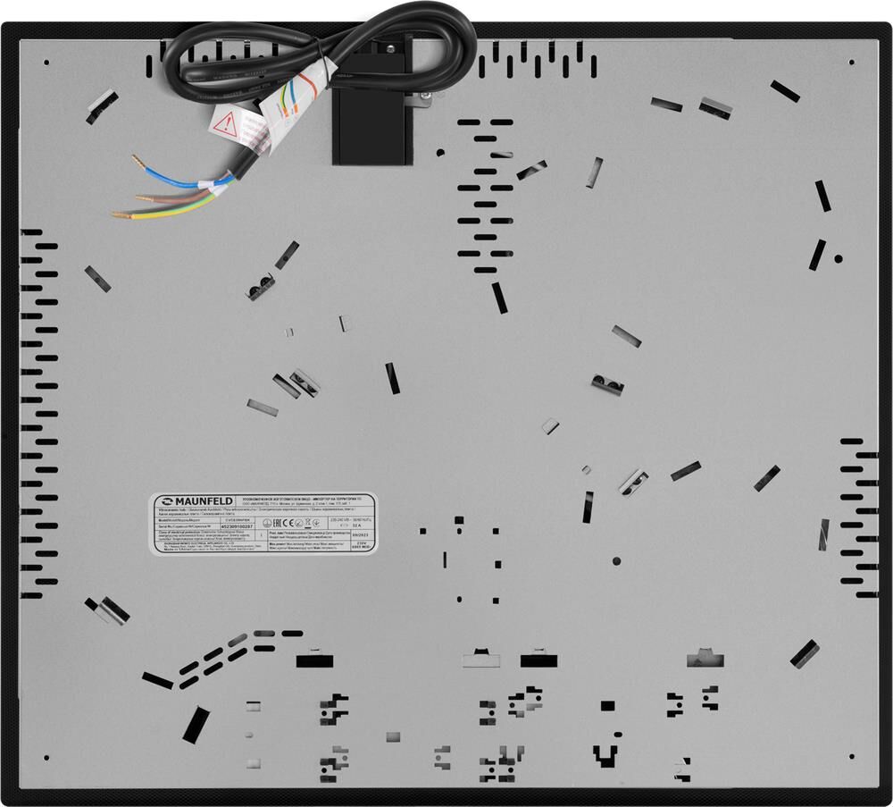 MAUNFELD Электрическая варочная поверхность CVCE594PBK, конфорок: 4 шт., стеклокерамика, независимая — изображение 4