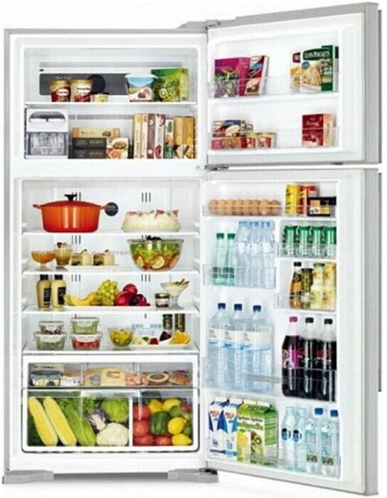 HITACHI Холодильник двухкамерный R-VG660PUC7-1 GPW инверторный белый — изображение 3