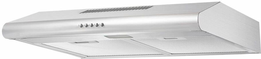 HYUNDAI Вытяжка козырьковая HFH 6130 IX, управление кнопочное, нержавеющая сталь — изображение 2