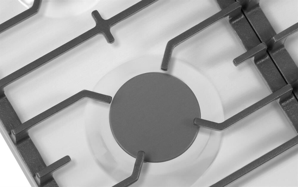HANSA Газовая варочная панель BHGI610391, 4 конфорки, нержавеющая сталь, серебристый — изображение 4