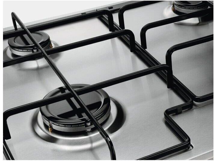 ELECTROLUX Газовая варочная панель KGS6424SX, 4 конфорки, нержавеющая сталь, серебристый — изображение 2