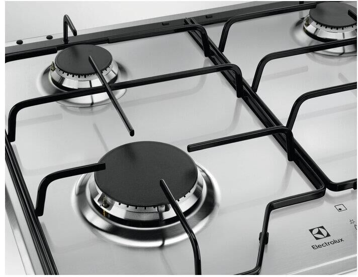 ELECTROLUX Газовая варочная панель KGS6424SX, 4 конфорки, нержавеющая сталь, серебристый — изображение 6
