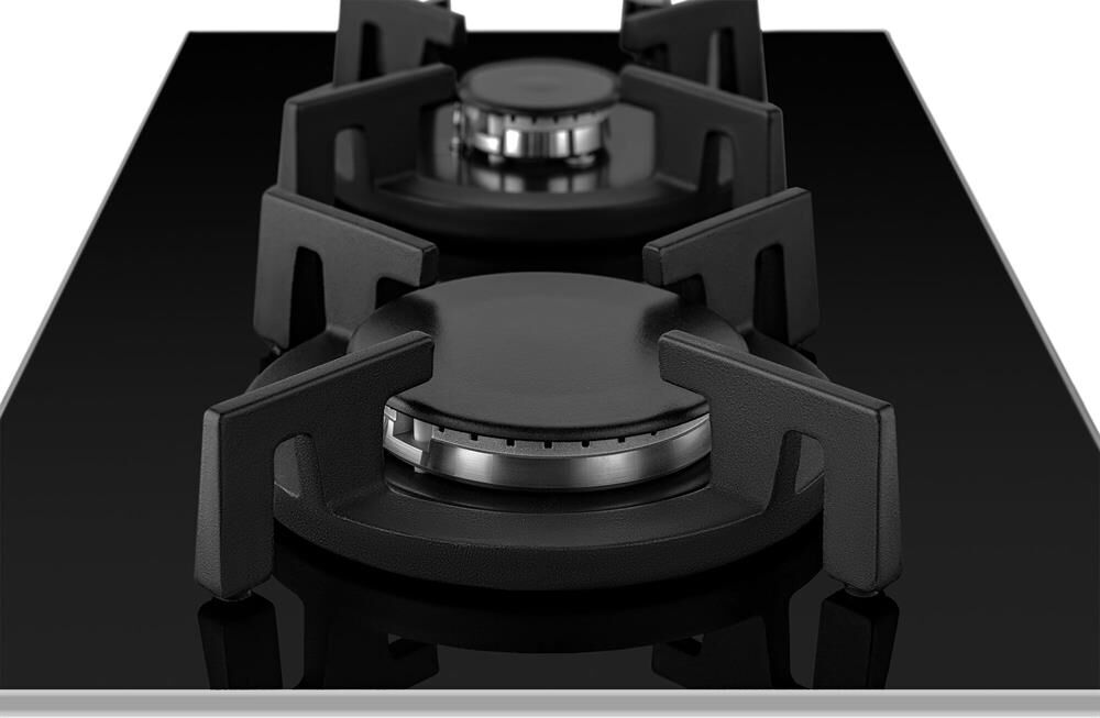 WEISSGAUFF Газовая варочная панель HGG 320 Bgrv, 2 конфорки, закаленное стекло, черный — изображение 6