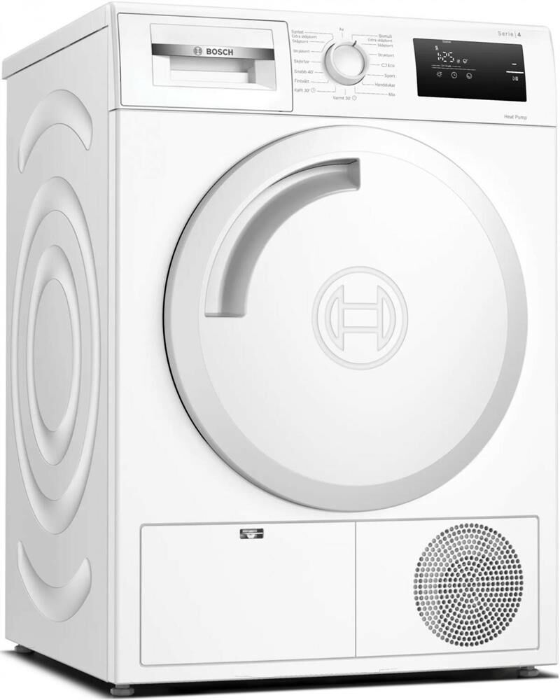 BOSCH Сушильная машина WTH830L5SN белый, с английской панелью управления — изображение 6