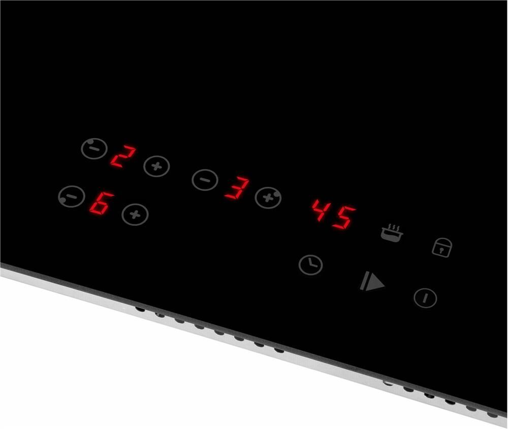 MAUNFELD Электрическая варочная поверхность CVCE453BK, конфорок: 3 шт., стеклокерамика, независимая, — изображение 7