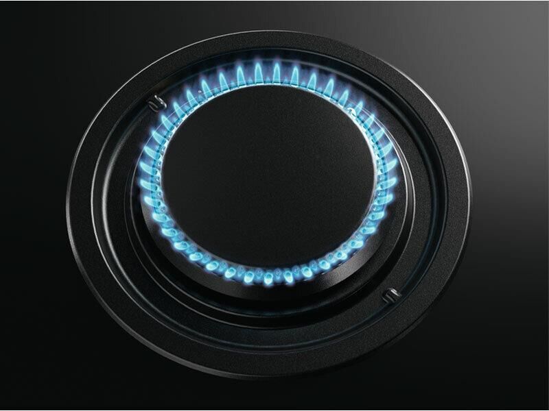 AEG Газовая варочная панель HKB64453NB, 4 конфорки, закаленное стекло, черный — изображение 4
