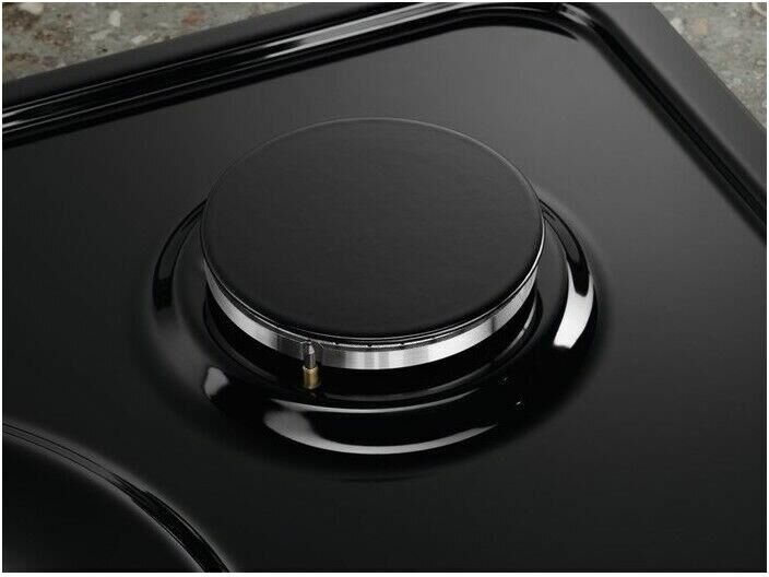 ELECTROLUX Газовая варочная панель EGS6436K, 4 конфорки, эмалированная сталь, черный — изображение 5