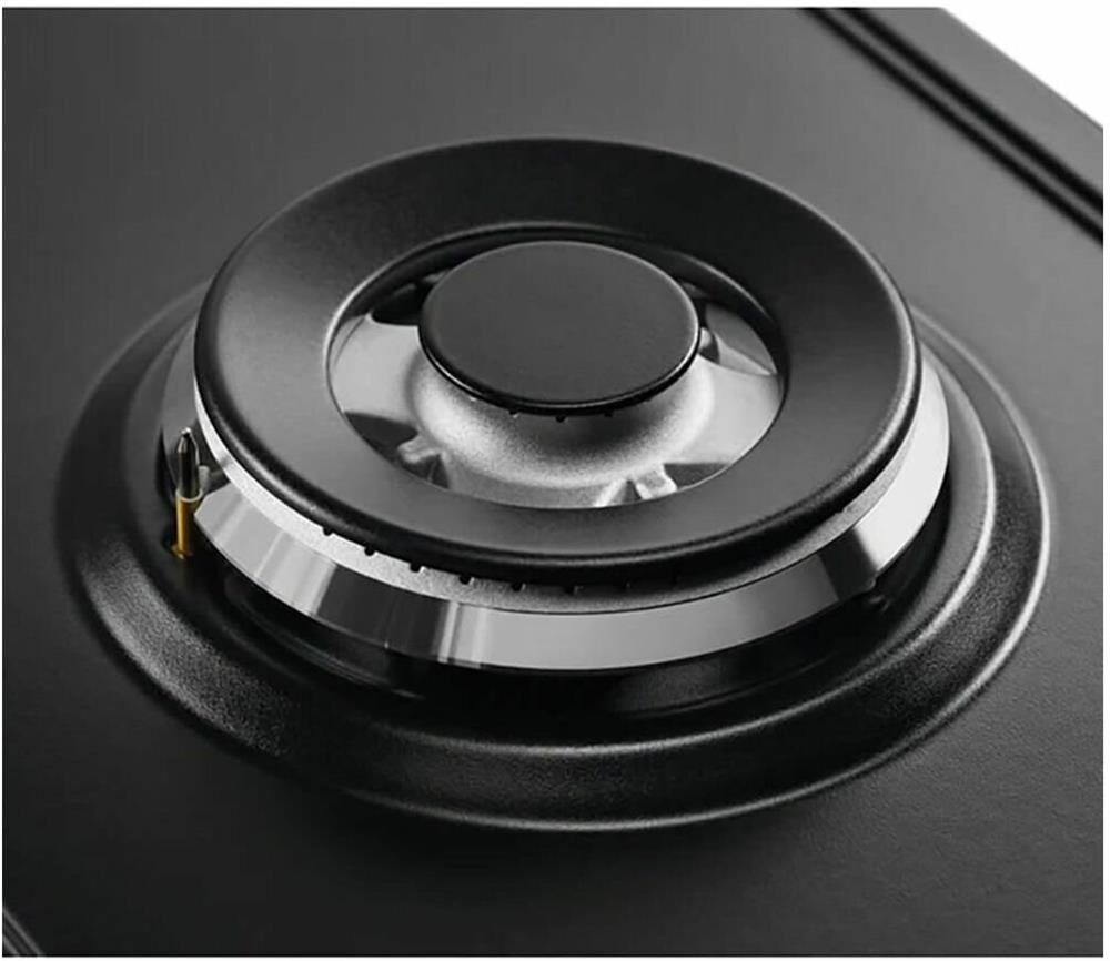 ELECTROLUX Газовая варочная панель EGS6436K, 4 конфорки, эмалированная сталь, черный — изображение 7