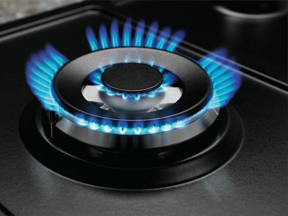 ELECTROLUX Газовая варочная панель EGS6436K, 4 конфорки, эмалированная сталь, черный — изображение 9