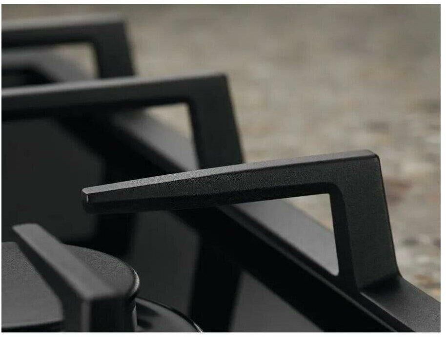 ELECTROLUX Газовая варочная панель KGG6426K, 4 конфорки, закаленное стекло, черный — изображение 2