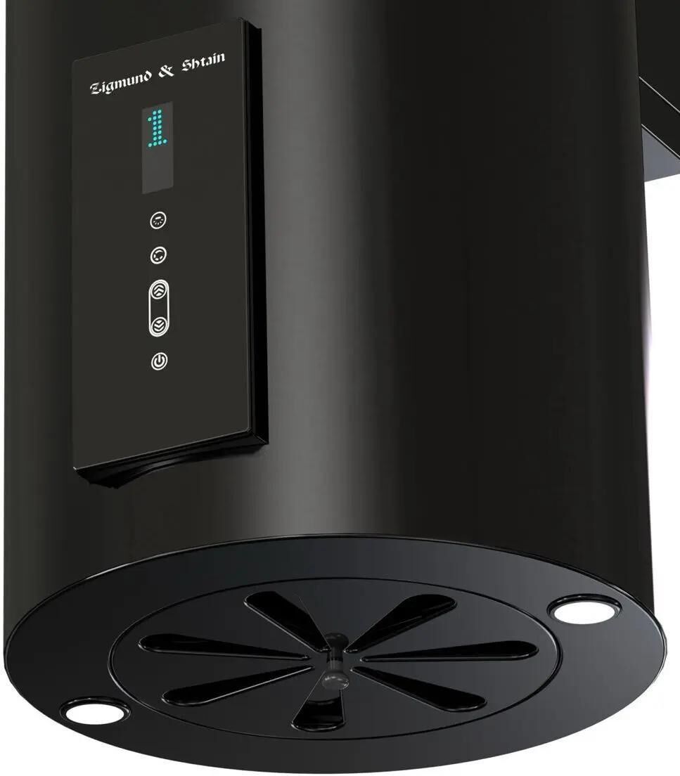 ZIGMUND & SHTAIN Вытяжка каминная K 146.4 B, черный, сенсорное управление — изображение 9