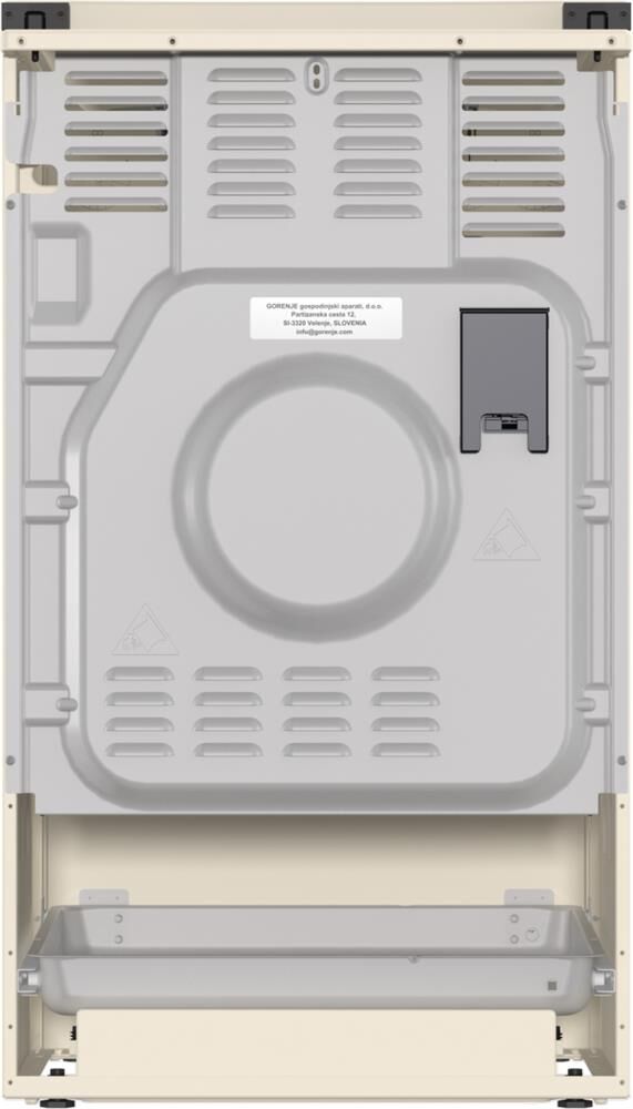 GORENJE Газовая плита GGI5BCLI, газовая духовка, металлическая крышка, чугун, бежевый — изображение 3