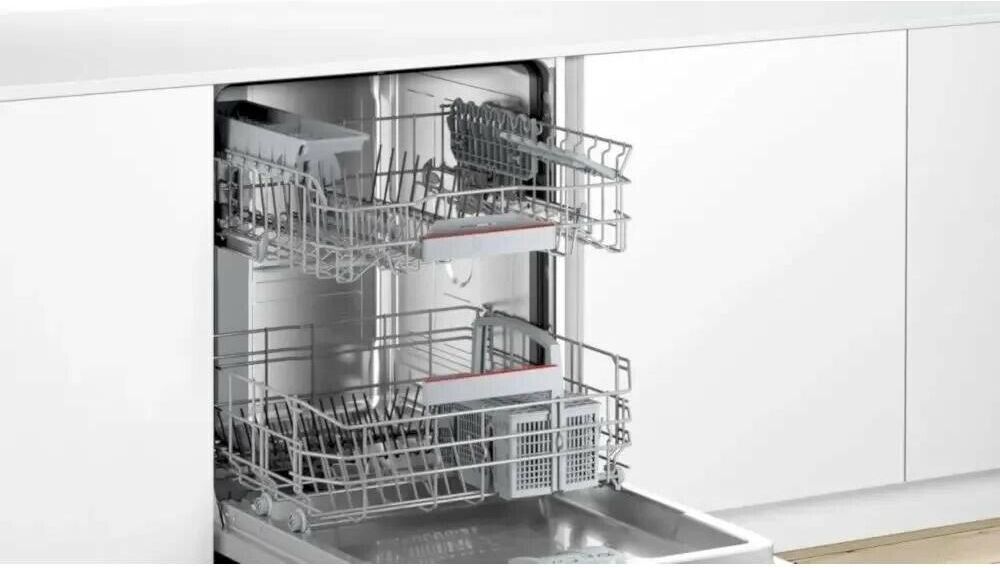 BOSCH Встраиваемая посудомоечная машина SMV4HAX19E, полноразмерная, ширина 59.8см, полновстраиваемая — изображение 3