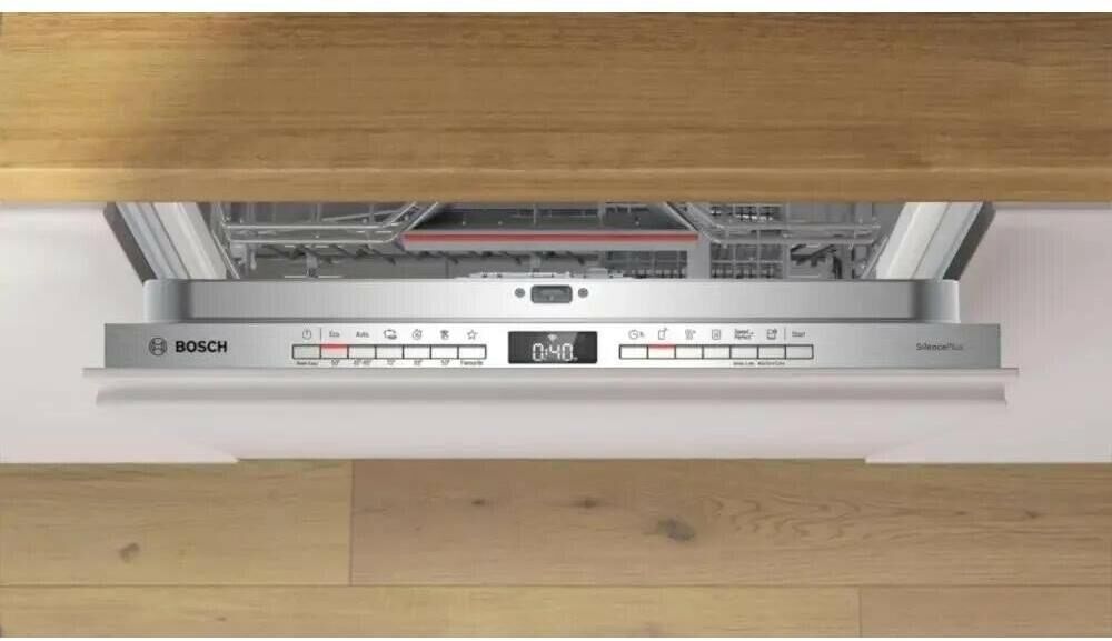 BOSCH Встраиваемая посудомоечная машина SMV4HAX19E, полноразмерная, ширина 59.8см, полновстраиваемая — изображение 4