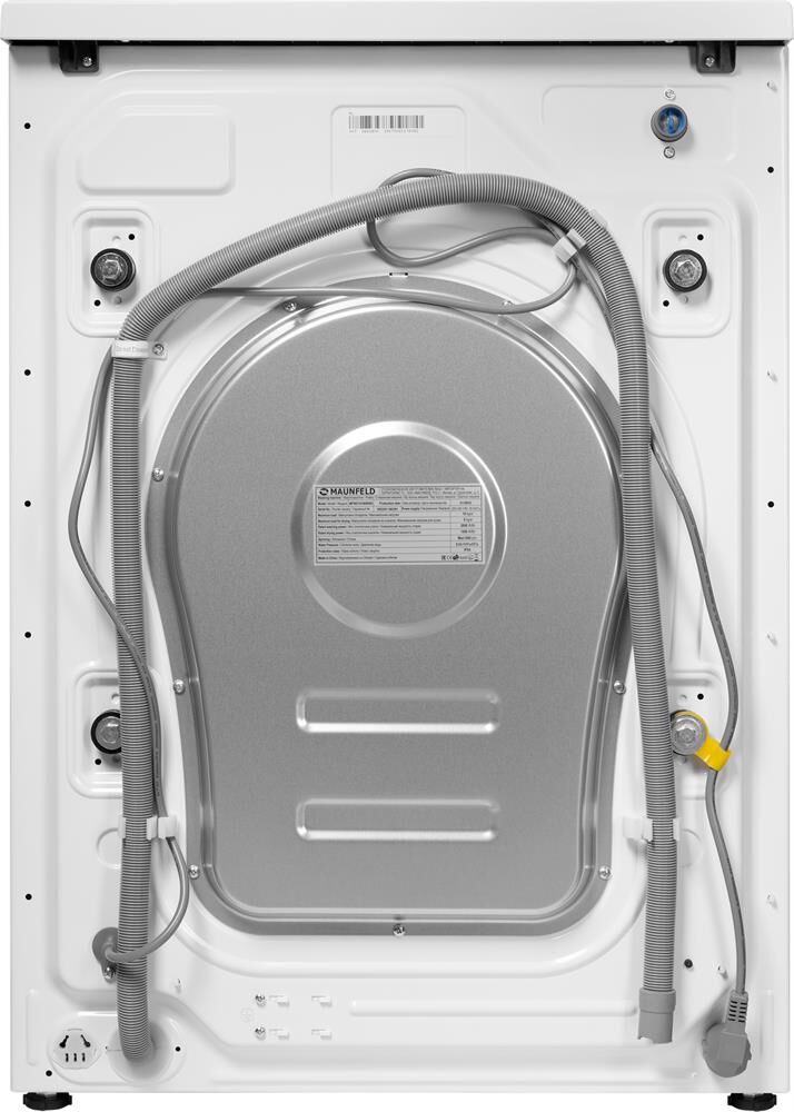 MAUNFELD Стиральная машина MFWD14106WH03, с фронтальной загрузкой, 10кг, 1400об/мин, с сушкой, инвер — изображение 5