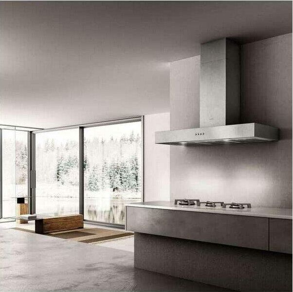 ELICA Вытяжка каминная Spot Urban Zinc/A/90 серебристый управление: кнопочное (1 мотор) — изображение 6