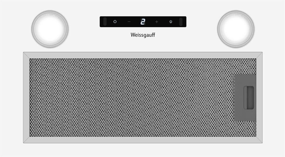 WEISSGAUFF BOX 1200 WH белый управление: сенсорное (1 мотор) — изображение 6