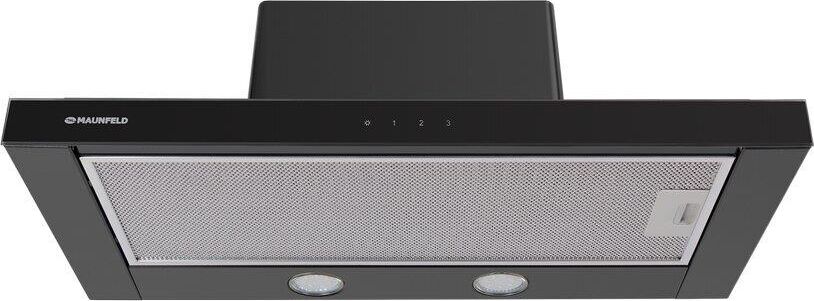 MAUNFELD Вытяжка встраиваемая Ouse Touch 60 черный управление: сенсорное (1 мотор) — изображение 2