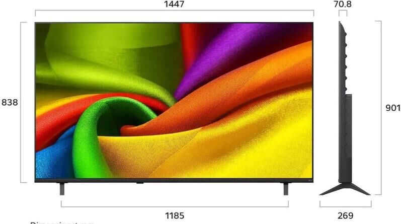 LG 65NU900B6LA.ARUG SMART TV 4K Ultra HD безрамочный — изображение 2