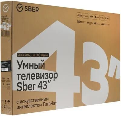 SBER SDX-43F3000DBA SMART TV FULL HD — изображение 7
