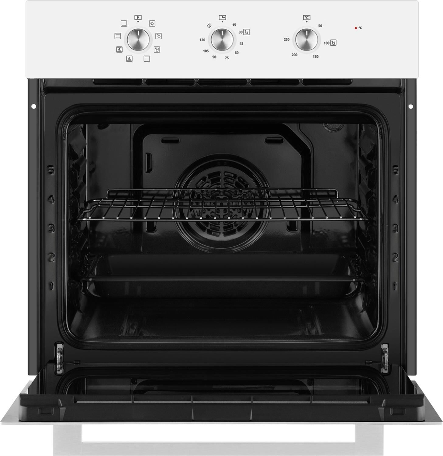 WEISSGAUFF Духовой шкаф Электрический EOM 208 PDW Steam Clean белый — изображение 2