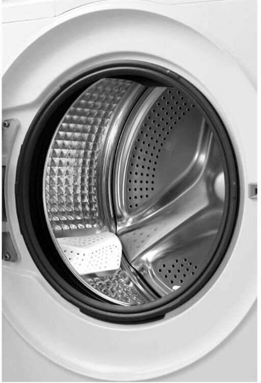 HAIER Стиральная машина узкая HW60-BP12929BE, с фронтальной загрузкой, с паром, 6кг, 1200об/мин, инв — изображение 3