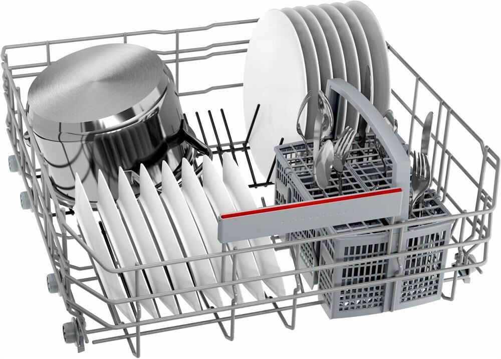 BOSCH Встраиваемая посудомоечная машина SMV4HAX48E, полноразмерная, ширина 59.8см, полновстраиваемая — изображение 4